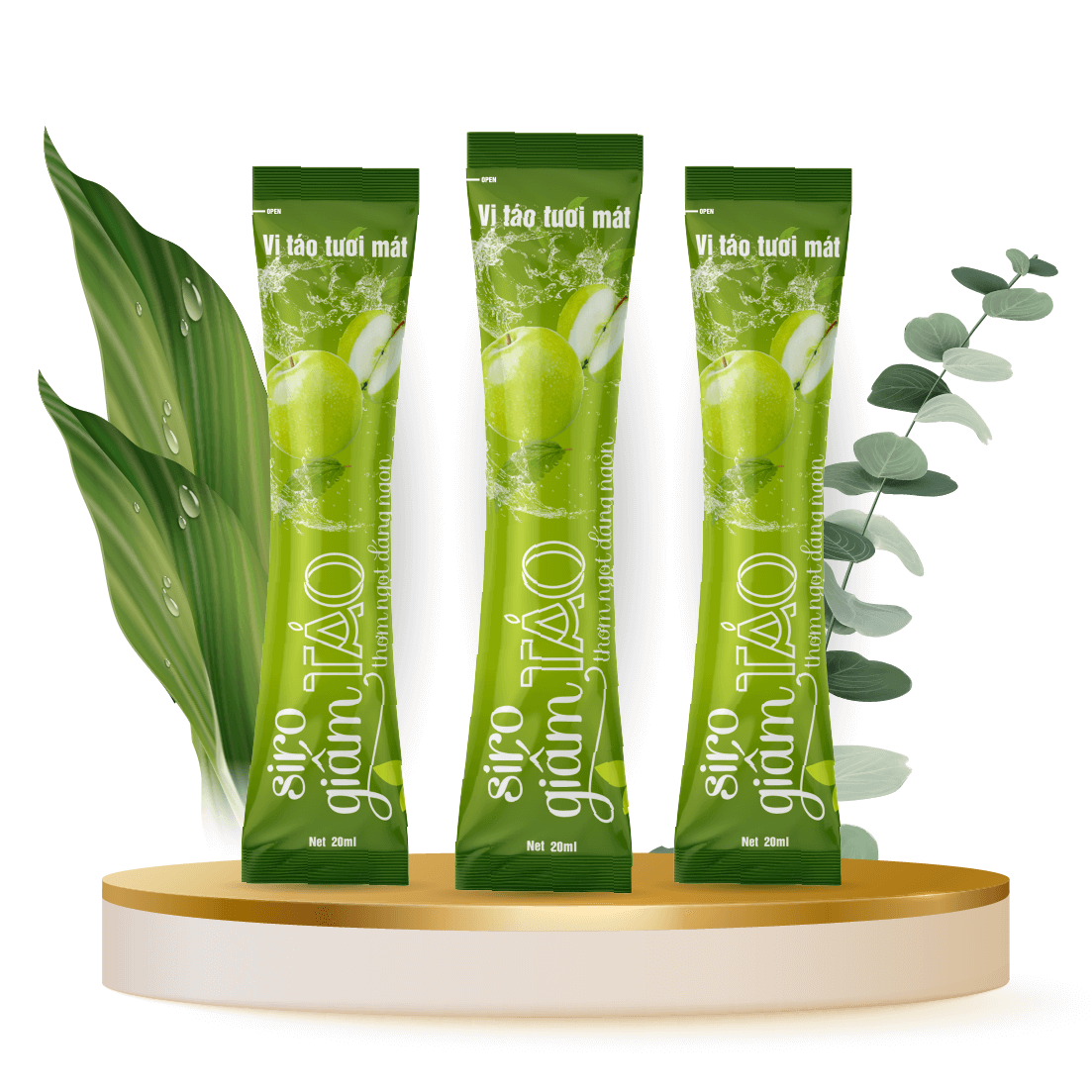 SIRO GIẤM TÁO - THƠM NGỌT DÁNG NGON